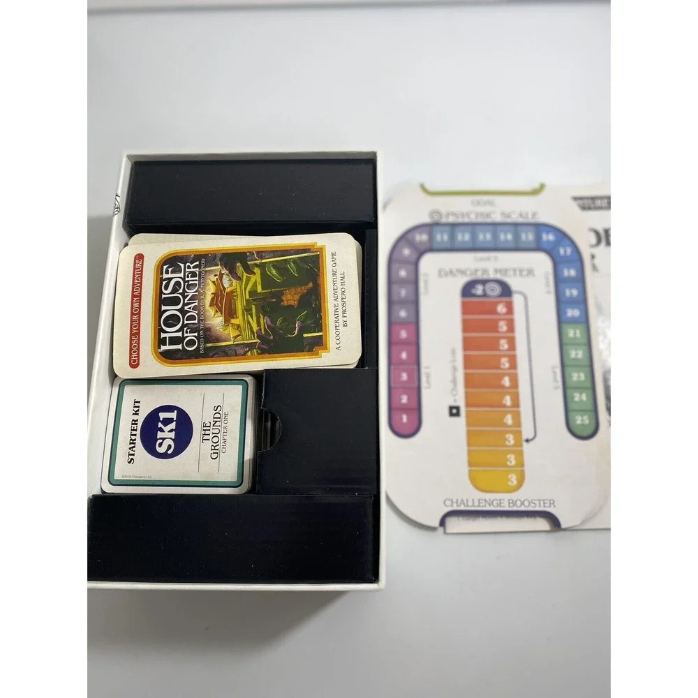 House of Danger Board Adventure Game Choose Your Own Adventure